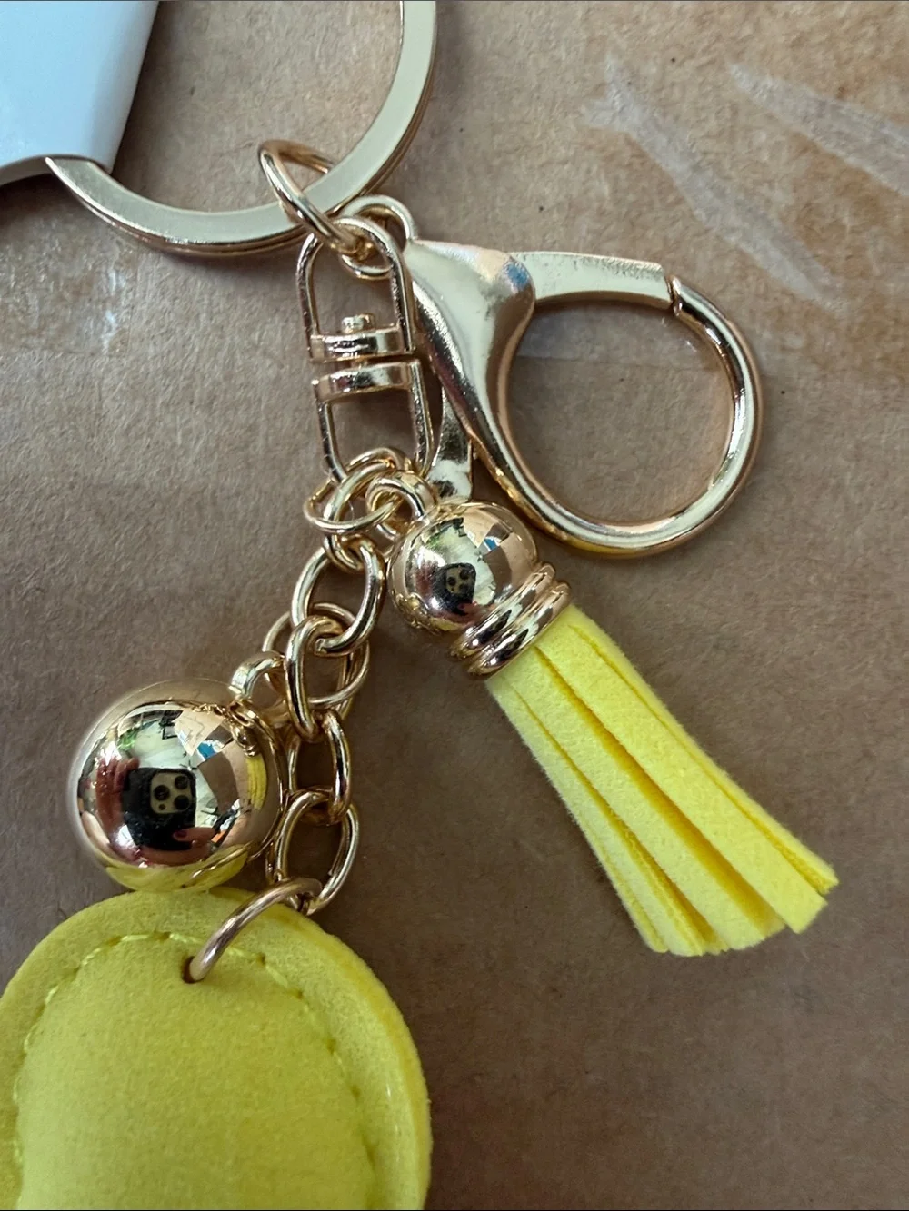 Set of Two Duck Rhinestone Key Charms NWT